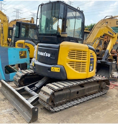 Excavadora mini japonesa 5T Komatsu PC55 EPA motor de segunda mano en buen estado Shanghai
