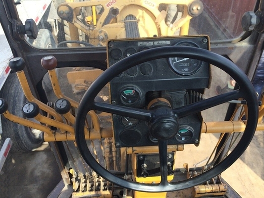 Máquina usada Japón pintura original Komatsu GD505A clasificador de 20 toneladas en Japón con motor CAT