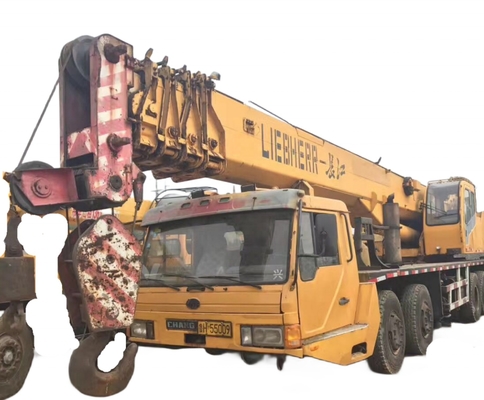 Liebherr LT1055 original grúa usada con válvula hidráulica Liyuan en buenas condiciones