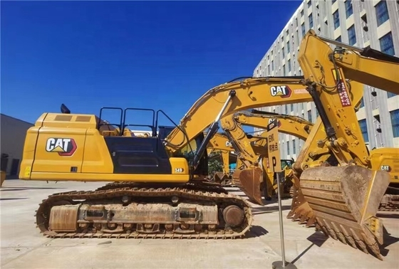 Excavadora de tipo móvil de rastreo japonés original Caterpillar de 49 toneladas Excavadora de excavación 349