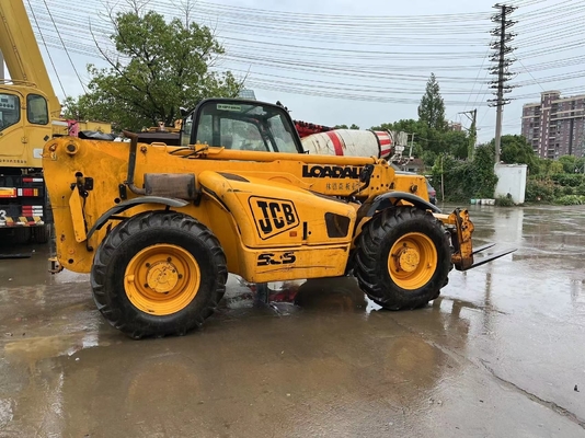 JCB 505 de segunda mano carretilla elevadora usada con tipo de rueda móvil y otra capacidad de cubo