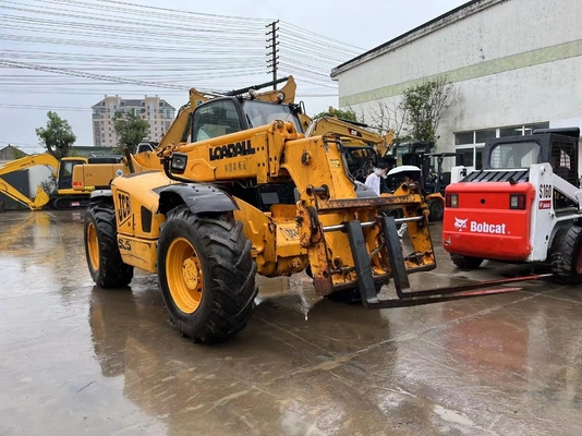 JCB 505 de segunda mano carretilla elevadora usada con tipo de rueda móvil y otra capacidad de cubo