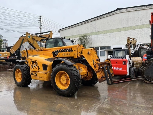 JCB 505 de segunda mano carretilla elevadora usada con tipo de rueda móvil y otra capacidad de cubo