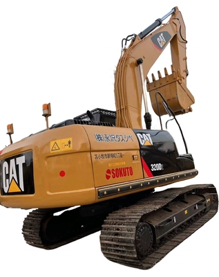 Excavadora Caterpillar 320D2 de 20 toneladas con válvula hidráulica Liyuan de Japón