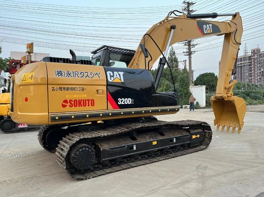 Excavadora Caterpillar 320D2 de 20 toneladas con válvula hidráulica Liyuan de Japón