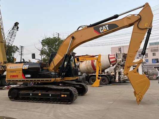 Excavadora Caterpillar 320D2 de 20 toneladas con válvula hidráulica Liyuan de Japón