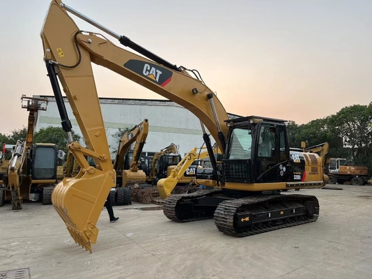 Excavadora Caterpillar 320D2 de 20 toneladas con válvula hidráulica Liyuan de Japón
