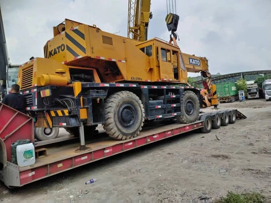 178/kw Kato KR-35H 35TON Grúa usada Japón Máquina hidráulica original Peso de funcionamiento