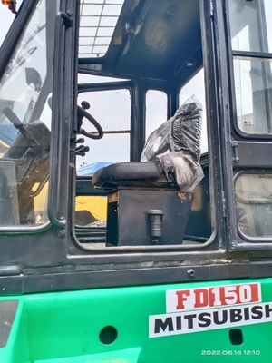Mitsubishi FD150 carretilla elevadora de segunda mano en buenas condiciones para otras capacidades de cubos