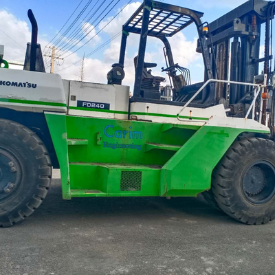 Máquina de ruedas 2020 Komatsu FD240 carretilla de montacargas usada de Japón Máquina original hidráulica