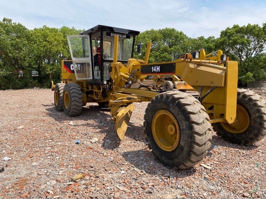 Low Working Hours Used Caterpillar 14H Grader with Original CAT Engine en Buenas Condiciones
