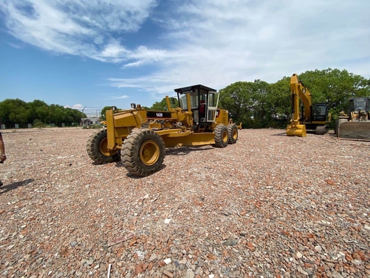 Low Working Hours Used Caterpillar 14H Grader with Original CAT Engine en Buenas Condiciones