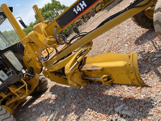 Low Working Hours Used Caterpillar 14H Grader with Original CAT Engine en Buenas Condiciones