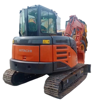6500 KG Hitachi zx75us Excavadora mini excavadora japonesa de segunda mano con motor EPA