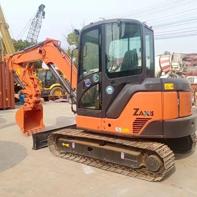 6500 KG Hitachi zx75us Excavadora mini excavadora japonesa de segunda mano con motor EPA