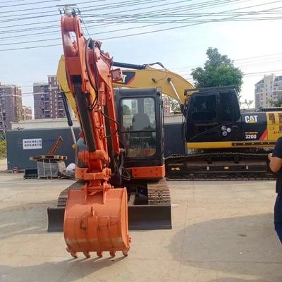 6500 KG Hitachi zx75us Excavadora mini excavadora japonesa de segunda mano con motor EPA