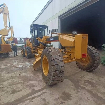 CAT 140H Motor Grader en excelente estado para sus proyectos de construcción