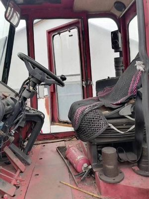 Camión de montacargas usado de 25 toneladas Mitsubishi FD250 con motor CAT y bomba hidráulica Nabtesco