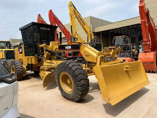 Calificador amarillo CAT 140H con 30KN fuerza excitante original de Japón máquina de construcción