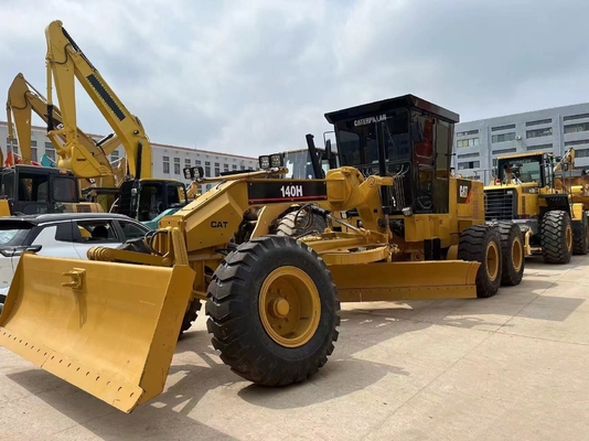 Calificador amarillo CAT 140H con 30KN fuerza excitante original de Japón máquina de construcción