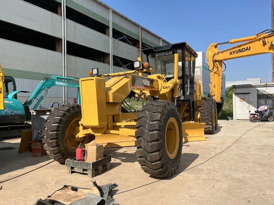 CAT Caterpillar140K Grader máquina de tierra usada con y buen rendimiento de Japón