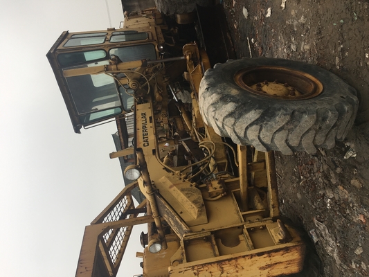 En buen estado Doble tambor de rodillo CAT 12G Usado Grader de la máquina de tierra plana de Japón