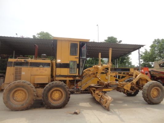 CAT Caterpillar120H Grader Buen rendimiento y de Japón para la máquina de tierra plana usada