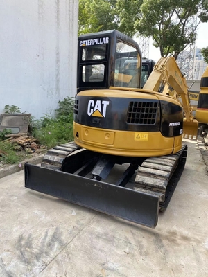 Excavadora mini CAT305 usada con peso de operación de 0,8 TON y sistema hidráulico