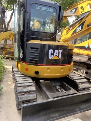 Excavadora mini CAT305 usada con peso de operación de 0,8 TON y sistema hidráulico