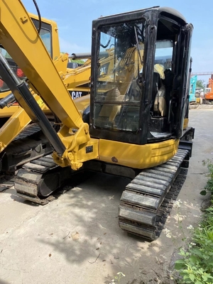 Excavadora mini CAT305 usada con peso de operación de 0,8 TON y sistema hidráulico