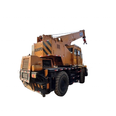Horas bajas. grúa de segunda mano original de 35 t Kato Japón para maquinaria de construcción