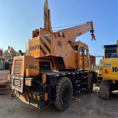 Horas bajas. grúa de segunda mano original de 35 t Kato Japón para maquinaria de construcción