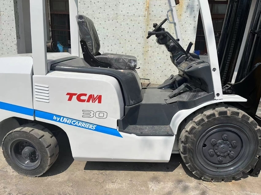 Camioneta elevadora de 3 toneladas TCM con otra capacidad de balde y peso de la máquina de 3000 kg