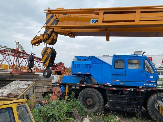 Japón hizo TADANO grúa de 25 toneladas usado en buen estado camión móvil de 25 toneladas para la construcción