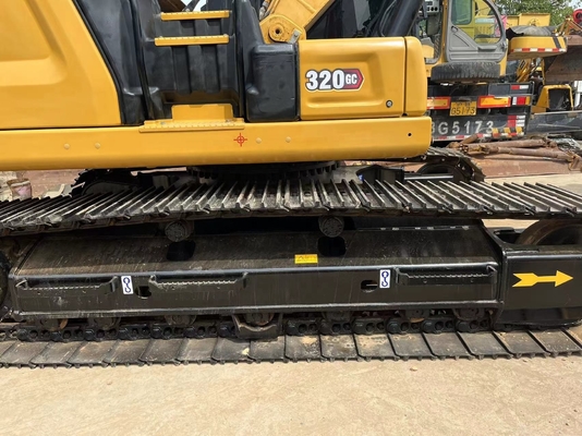 CAT 320GC Excavadora usada en buen estado con bomba hidráulica Liyuan y cubo de 0.3m3