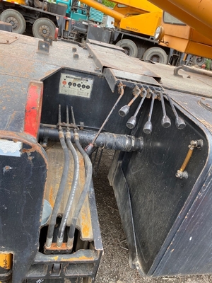 TADANO 50 toneladas usadas grúa móvil en Shanghai en buen estado máquina de ruedas de tipo móvil