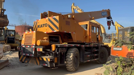 Maquinaria de construcción de fabricación japonesa grúa de 35 t camión móvil y horas de trabajo bajas