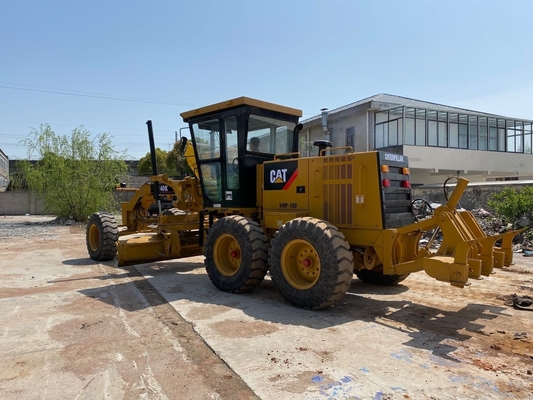 Buen rendimiento de segunda mano 140K Motor Grader Cat140 Grado usado para la construcción