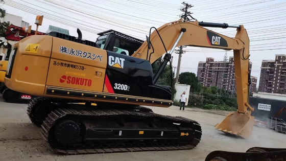 20 toneladas de peso de operación Japón Diesel Digger 320D2 con motor original en el mejor de los casos