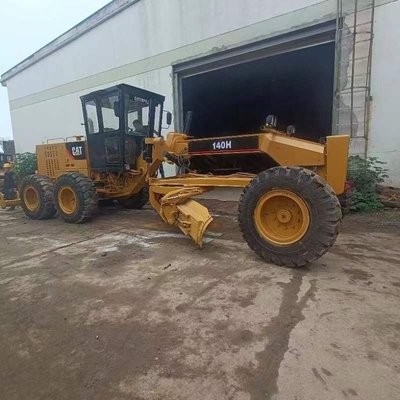 Gradientes de motor usados CAT140H con neumáticos de carretera y motor Cummins en buenas condiciones
