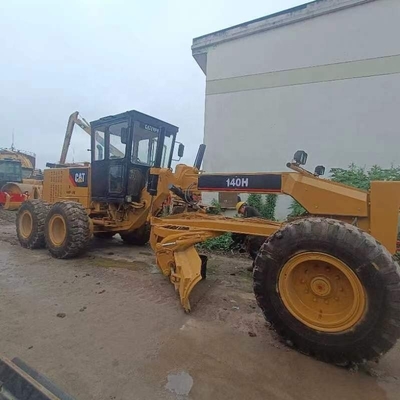 Gradientes de motor usados CAT140H con neumáticos de carretera y motor Cummins en buenas condiciones