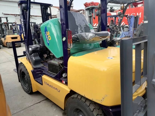 2023 Japón hecho motor diesel camión de montacargas usado Komatsu FD30-14 3TON en buenas condiciones