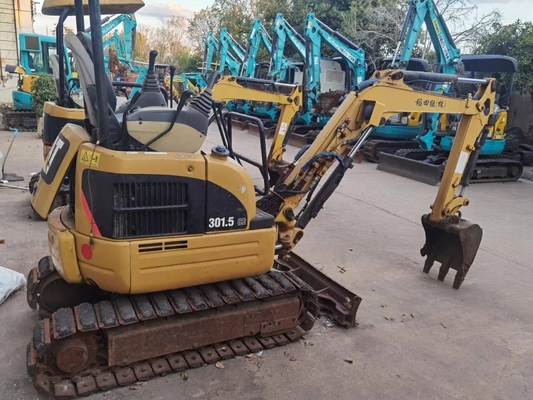 Máquina de excavación diésel 301.5CR usada con pintura original y cilindro hidráulico Liyuan