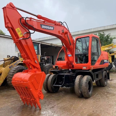 Japón Doosan DH150W-7 Excavadora con pintura original y capacidad de cubo de 0,1 m3 en Japón