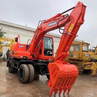 Japón Doosan DH150W-7 Excavadora con pintura original y capacidad de cubo de 0,1 m3 en Japón