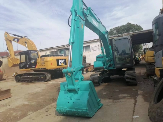 Excavadora usada Kobelco SK140 con pintura original y capacidad de cubo de 0,1m3 de Japón