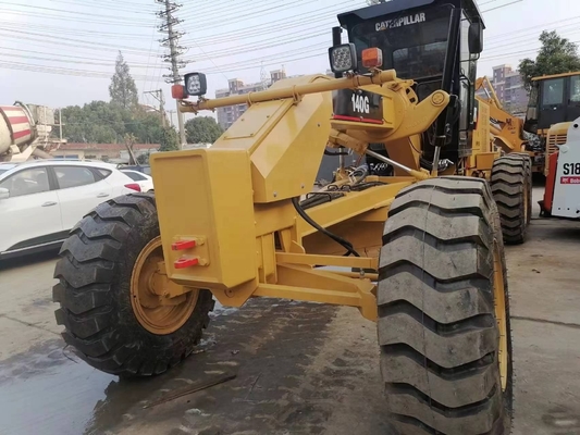 Grader usado CAT 140G en buen estado Japón Máquina original para talleres de reparación de maquinaria