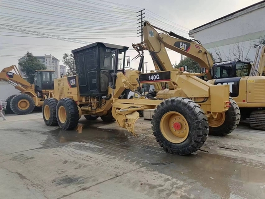 Grader usado CAT 140G en buen estado Japón Máquina original para talleres de reparación de maquinaria