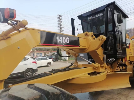 Grader usado CAT 140G en buen estado Japón Máquina original para talleres de reparación de maquinaria