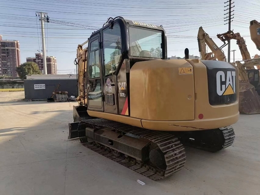 Excavadora diesel usada de 7 toneladas Caterpillar 307E2 con alta eficiencia operativa de Japón